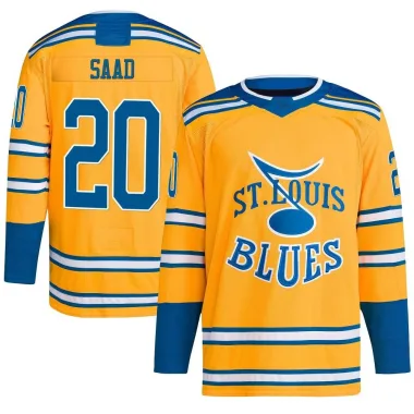 Brandon Saad St. Louis Blues Blue Hockey Jersey • Kybershop