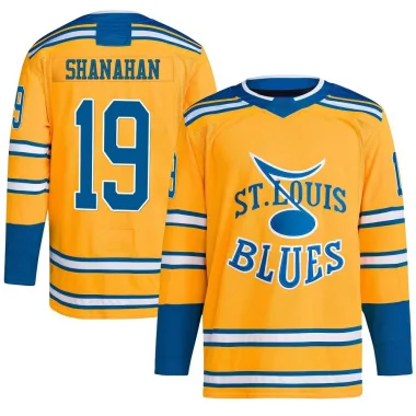 Brendan Shanahan St Louis Blues Signed Retro Fanatics Jersey