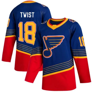 Authentic Tony Twist Blue St. Louis Blues 2019/20 Jersey - Men's